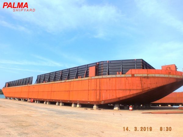 ±10000 DWT - Deck Cargo Barge - BKI Class