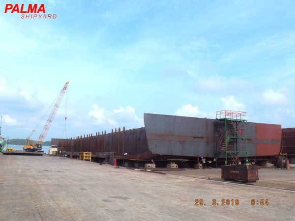 ±8000 DWT - Deck Cargo Barge - BKI Class