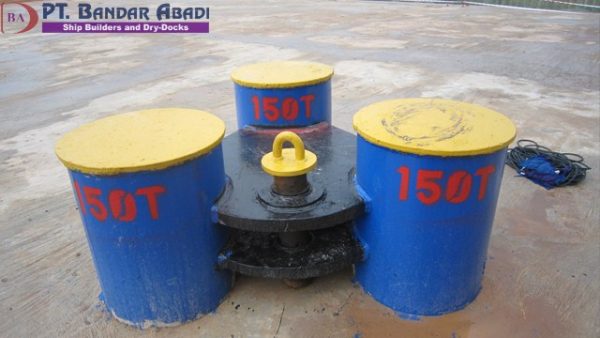 Bollard Pull 150 Ton With Digital Loadcell