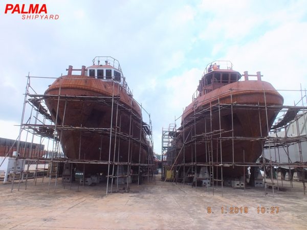 TB 29 M - 2 x 1100 HP - NK class