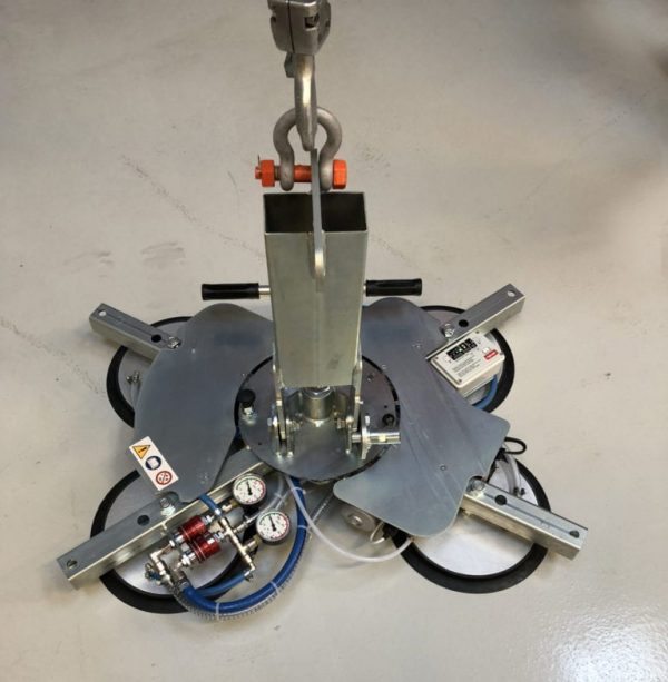 AL-GLASS 400 vacuum lifter (400 kg 4 x ø310 mm)