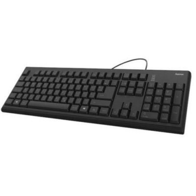 Hama Keyboard QWERTY AKC-100 Wired USB Keyboard